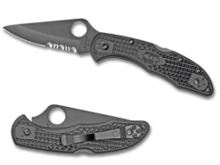 Vouwmes Spyderco Delica 4 PS Black