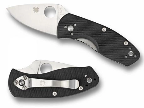 Vouwmes Ambitious PE Zwart Spyderco 3 Vouwmes Ambitious PE Zwart Spyderco
