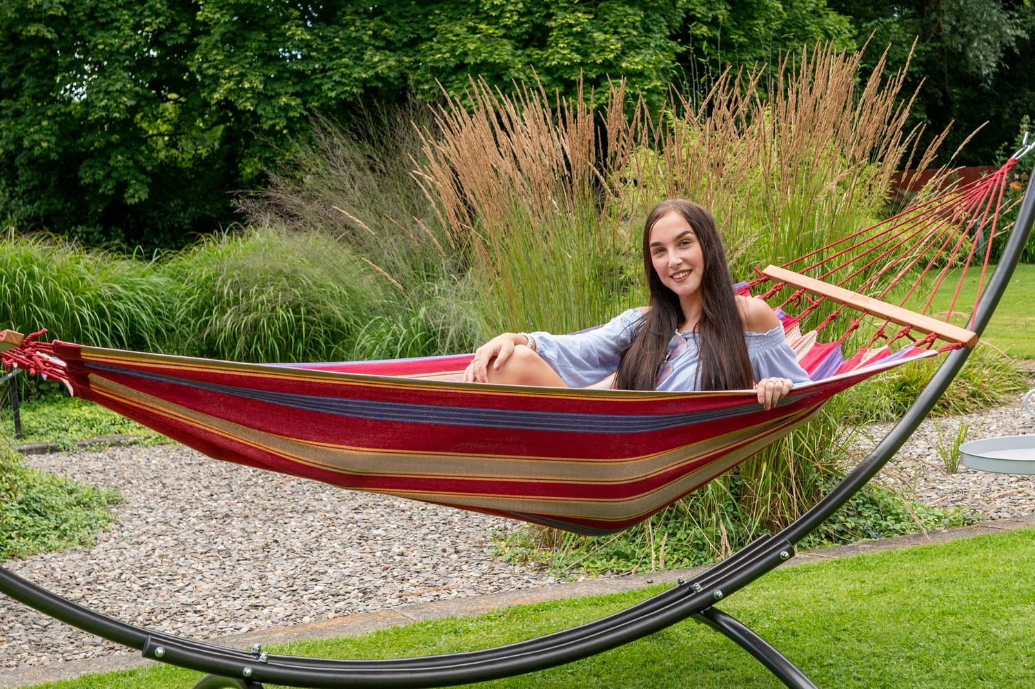 Hangmat Tropilex Single Haïti Cherry 4 Hangmat Tropilex Single Haïti Cherry - Afbeelding 2